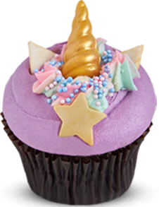 Unicorn Chocolate Cupcake